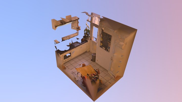 Küche 3D Model