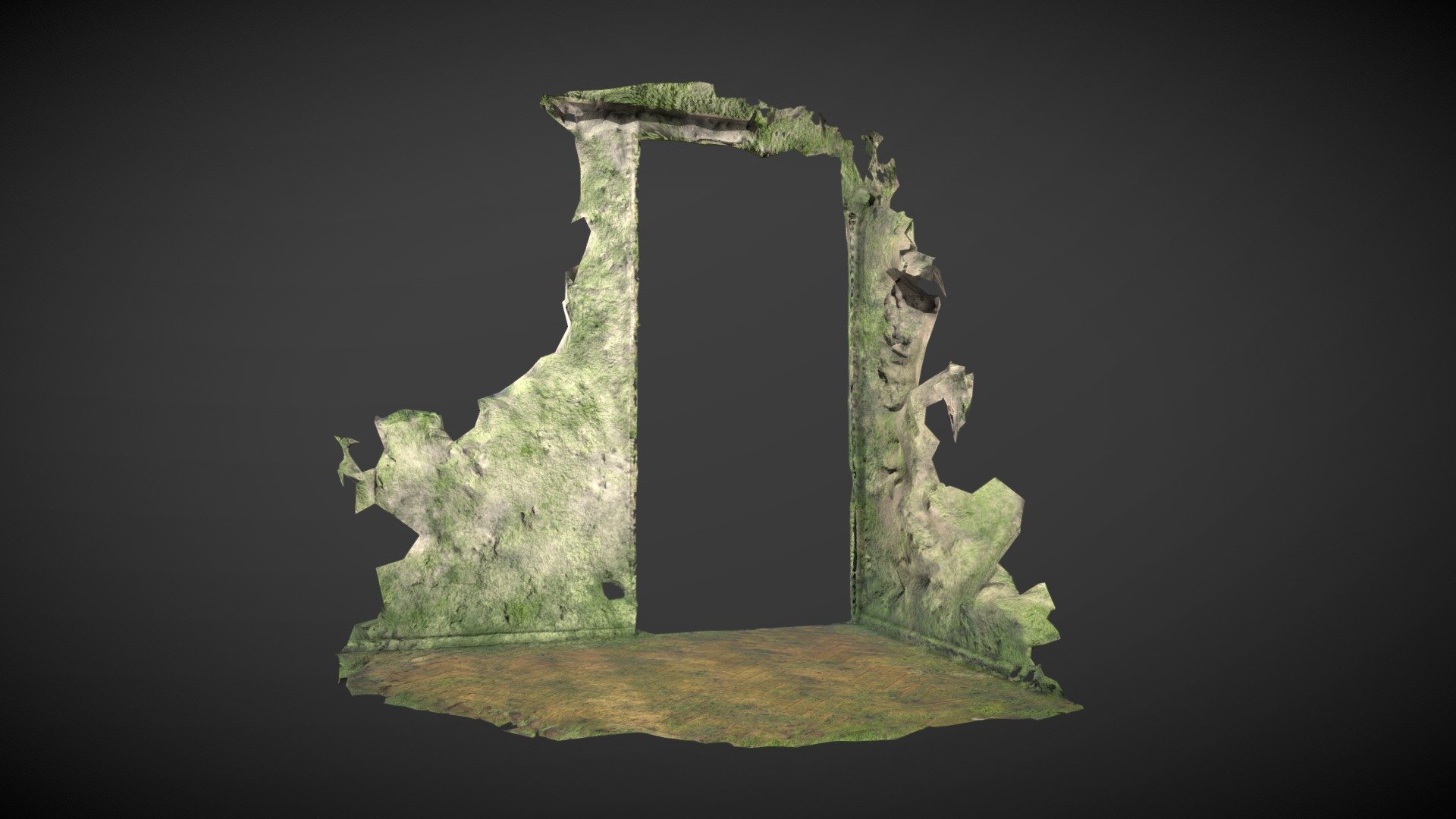 End Scene Wall 1 3D Scan - 3D model by ignallacay [5263fc3] - Sketchfab