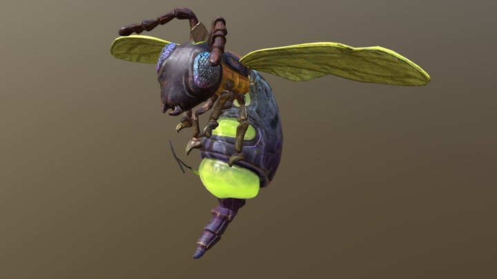 Huge Insect 3D Model