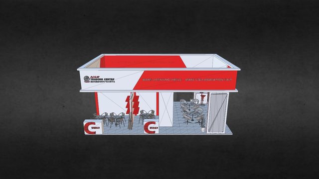 China Pavilion -Brand licensing europe 2016 3D Model