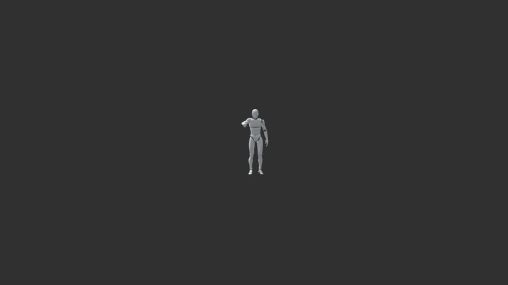 Paint The Wall With A Brush 3D Model