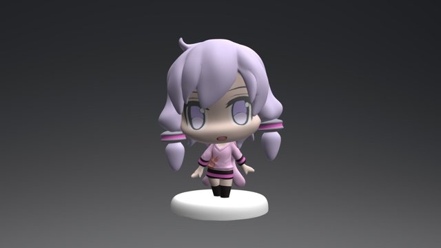 Yukari_Chibi 3D Model