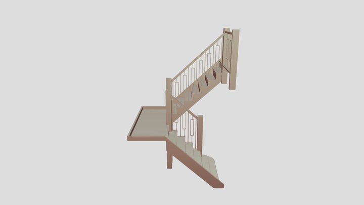 165 Liverpool Road: Staircase 3D Model