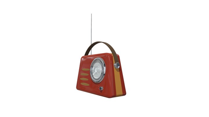 Retro Radio – Modello 3D gratuito STL