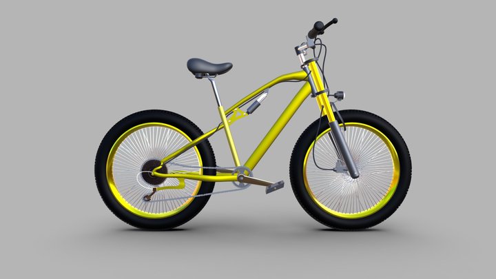 Bicycle – Kostenloses 3D-Modell STL