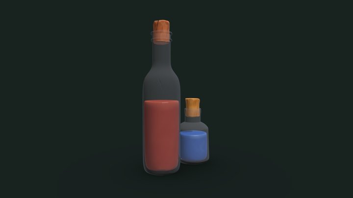 Potions 3D Model