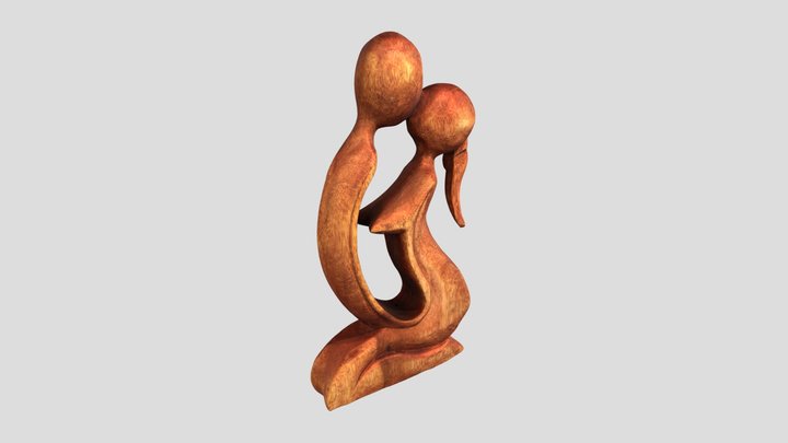 wooden_statue 3D Model