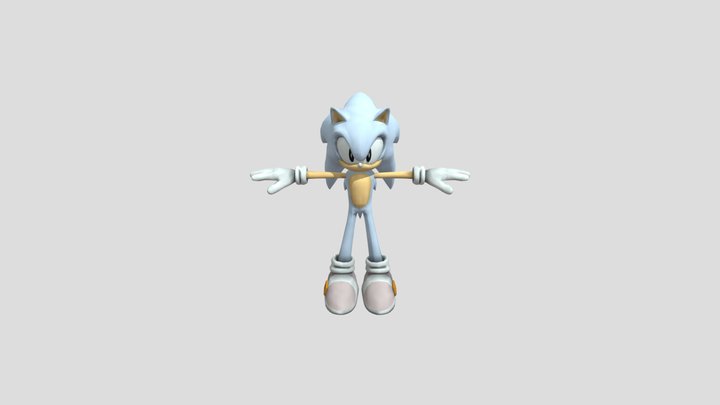 Sonic_the_hedgehog__sth_2006 3D Model