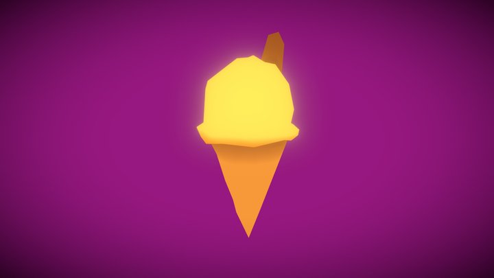 Helado 3D Model