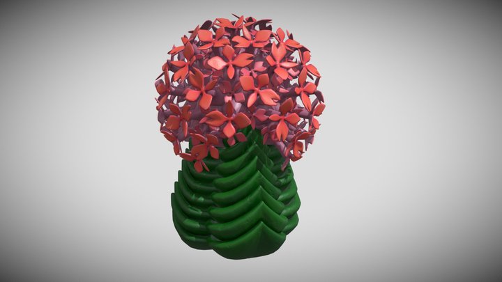 Fantasy Plant 3D Model