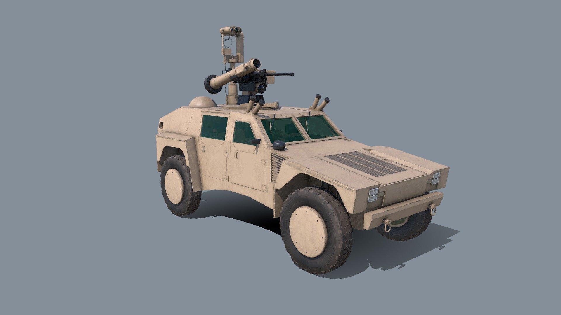 RST-V Shadow Hybrid Tactical Vehicle - Buy Royalty Free 3D model by Tim ...