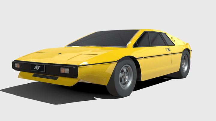 Lotus Esprit S1 1976 3D Model