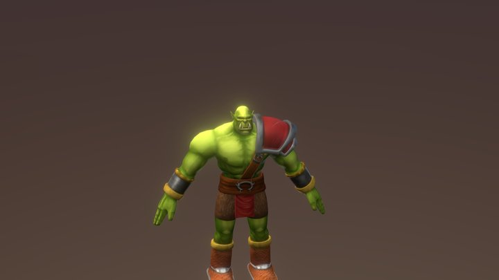 Orc grunt 3D Model