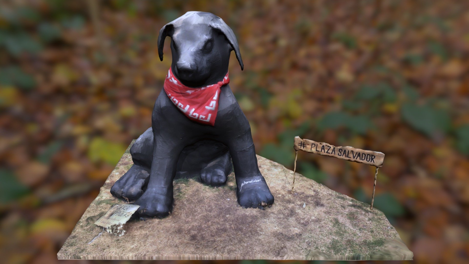 Santiagrammetry: Sculpt001 - Negro Matapacos