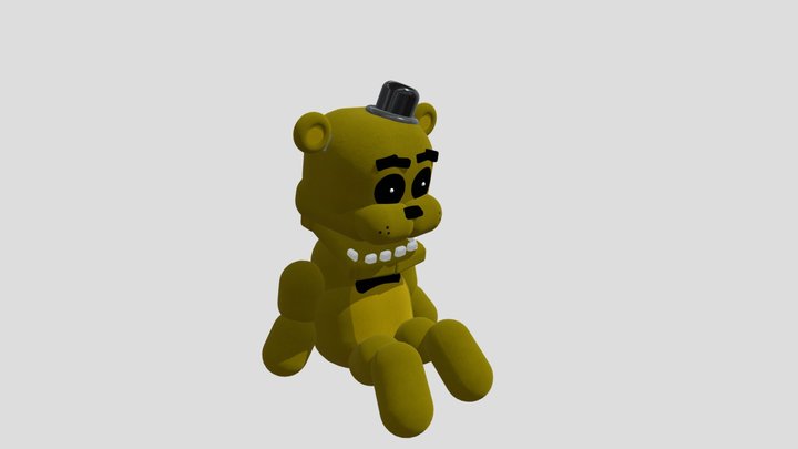 golden freddy 3D Model