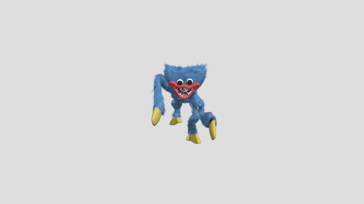 Poppy_playtime_chapter_1__second_huggy_wuggy 3D Model