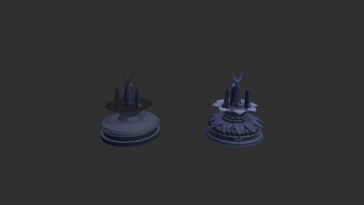 Fountain- The Hollow Knight 3D Model