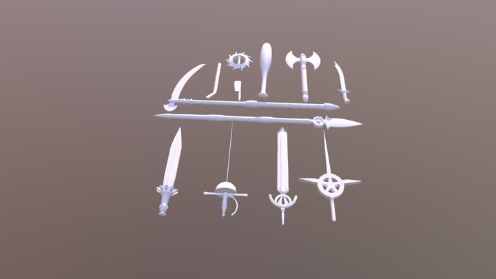 weapons cache 3D Model