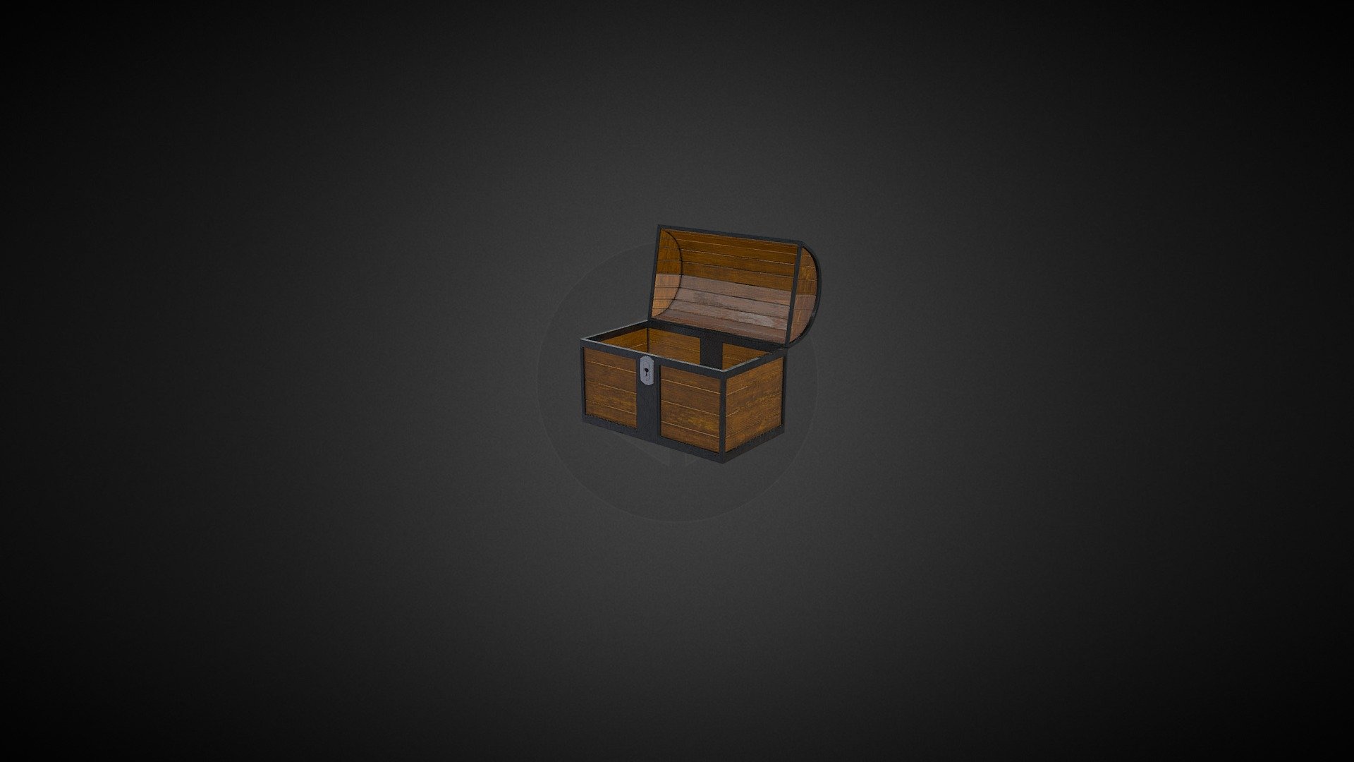Wooden worn chest - Download Free 3D model by Matheus Lors ...