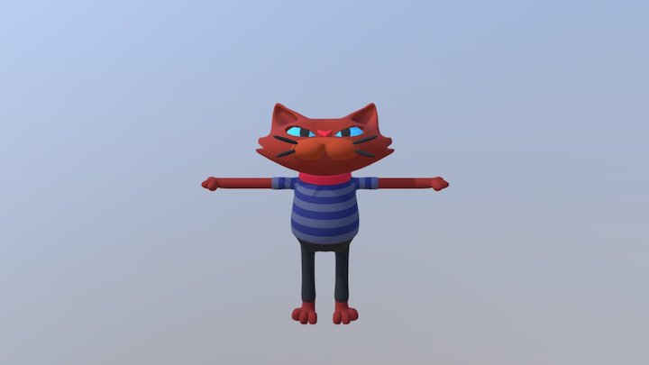 Cat 3D Model