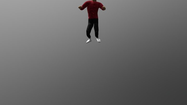 Hip Hop Dancing (1) 3D Model