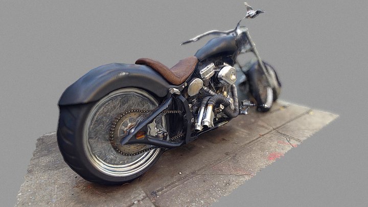 Motorbike – Modello 3D gratuito STL