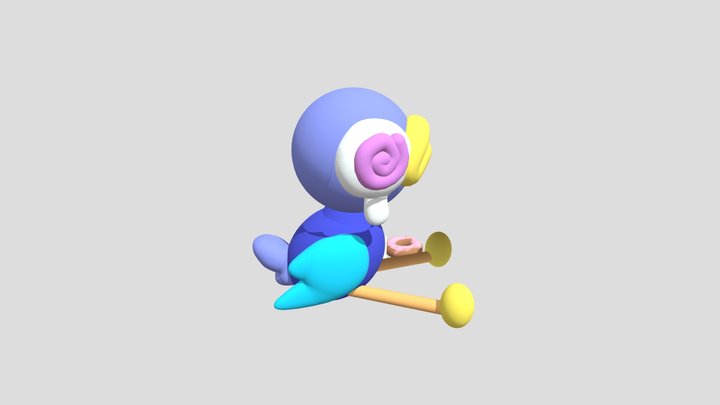 Cold Coffee 3D Model