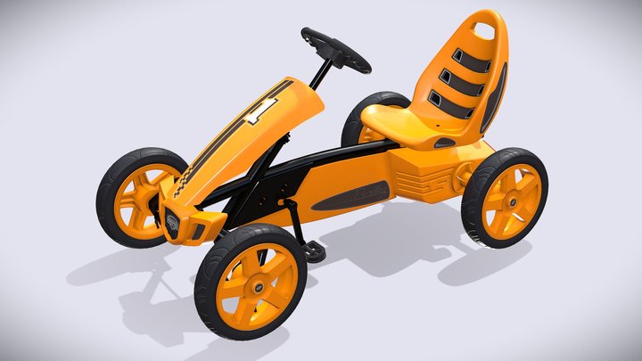 BERG Rally Pearl pedal go-kart 3D Model