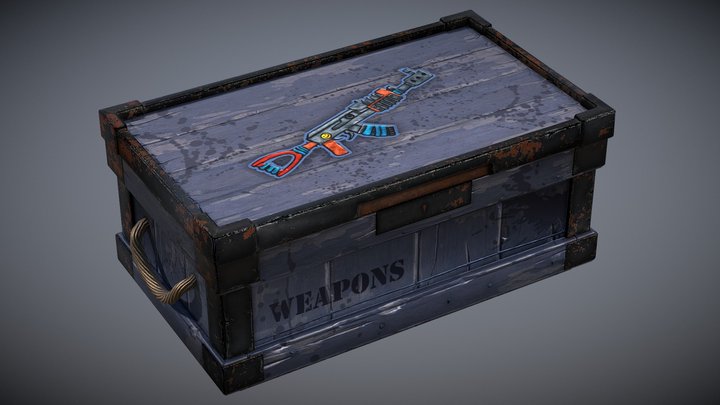 Box of armourer 3D Model