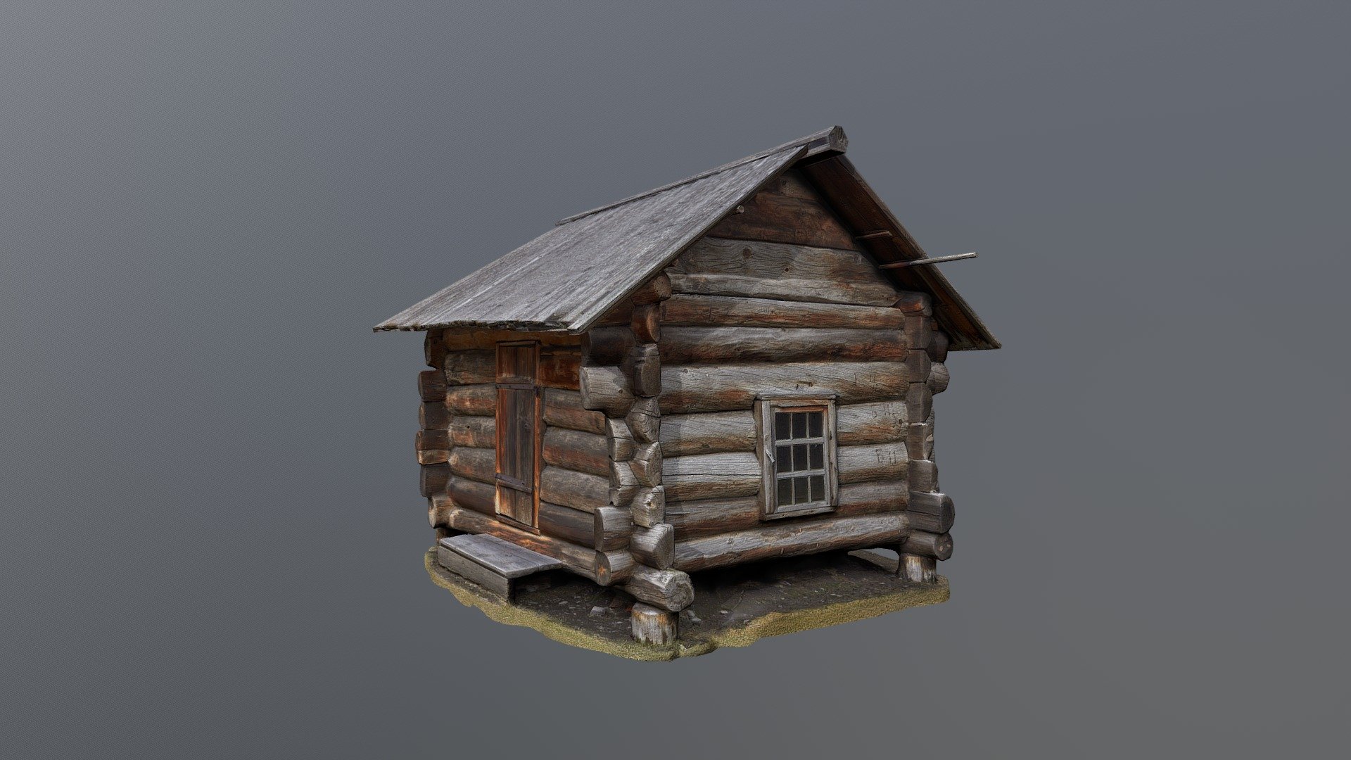 Wooden House 3d Model By Koss2712 5272f28 Sketchfab 6397