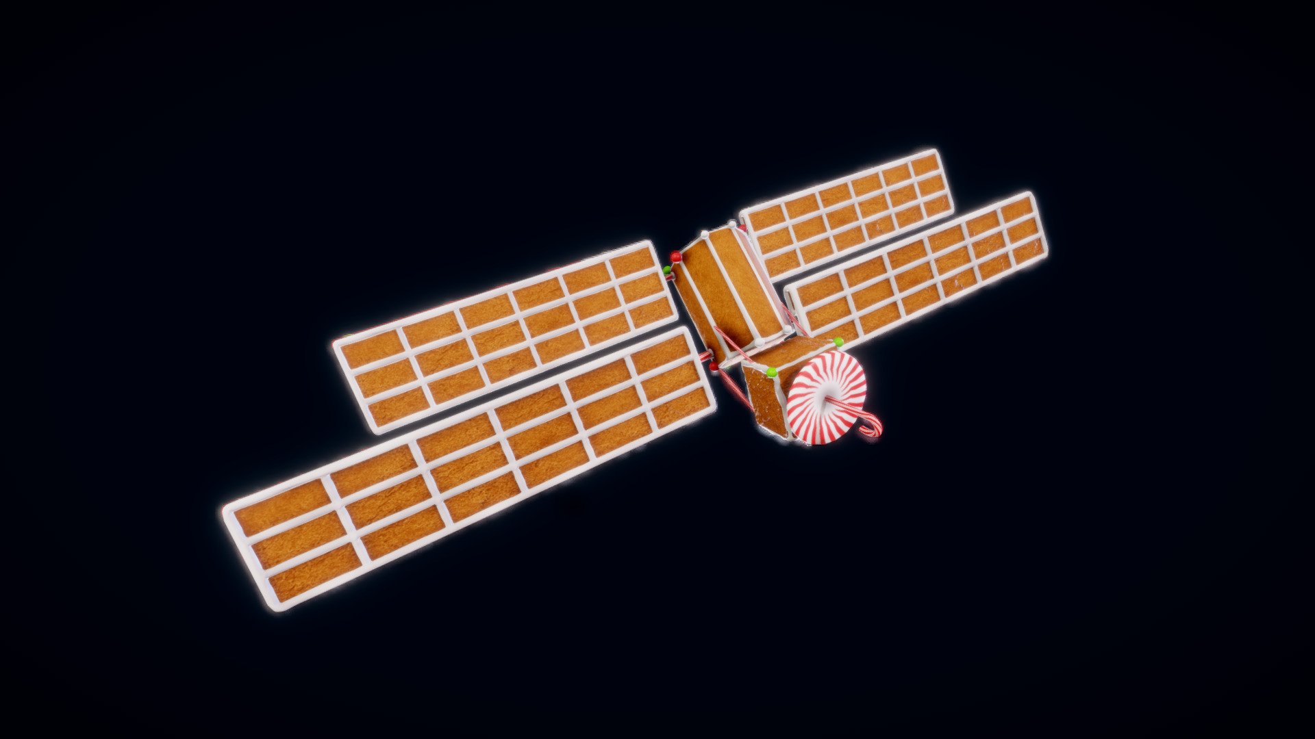 Santallite — Sketchfab embed 3D viewer