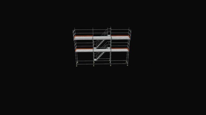 S.R.S. - Scaff Ring System -002 3D Model