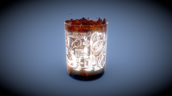 Cocktail Cup 3D Model