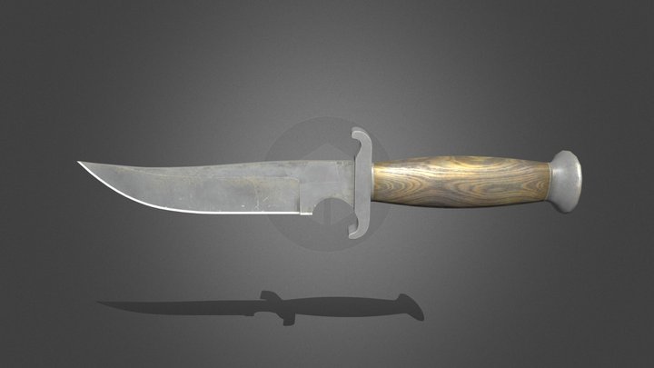 Knife Default_t | CS2 3D Model