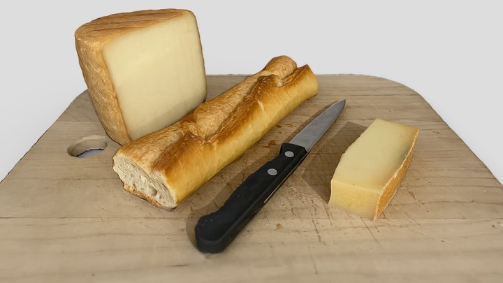 Cheese board – Free 3D Model STL