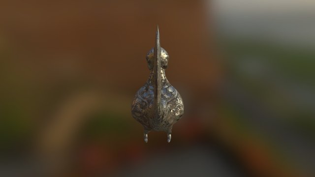 Hamsa Mythical Goose 3D Model