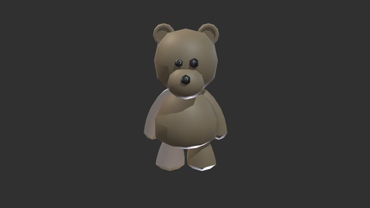 1131448020-古珈欣-Bear 3D Model