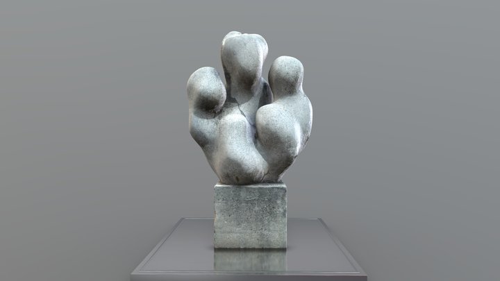 Small Monument 3D Model