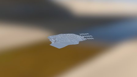 Nakan Whole Detail East Gate 15test 3D Model