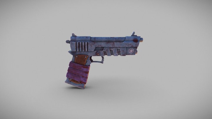 Gun 3D Model