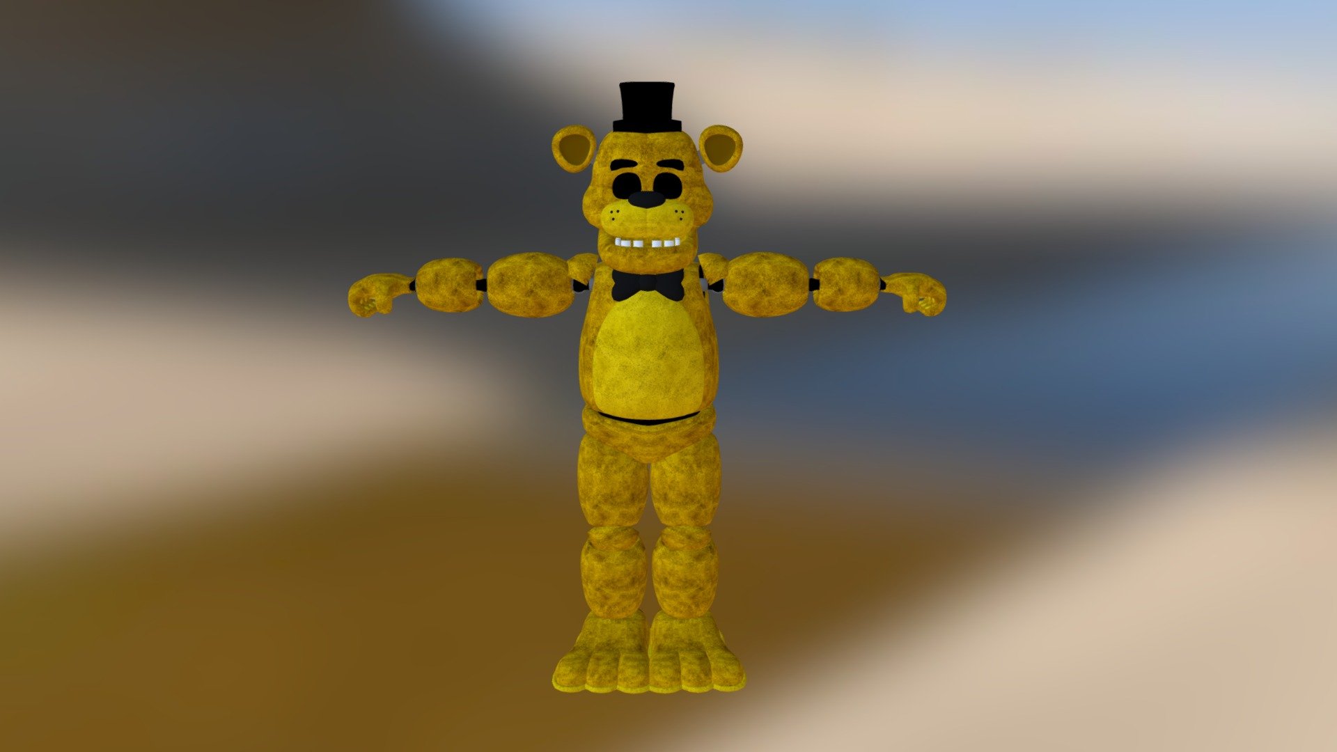 Cally3d golden freddy