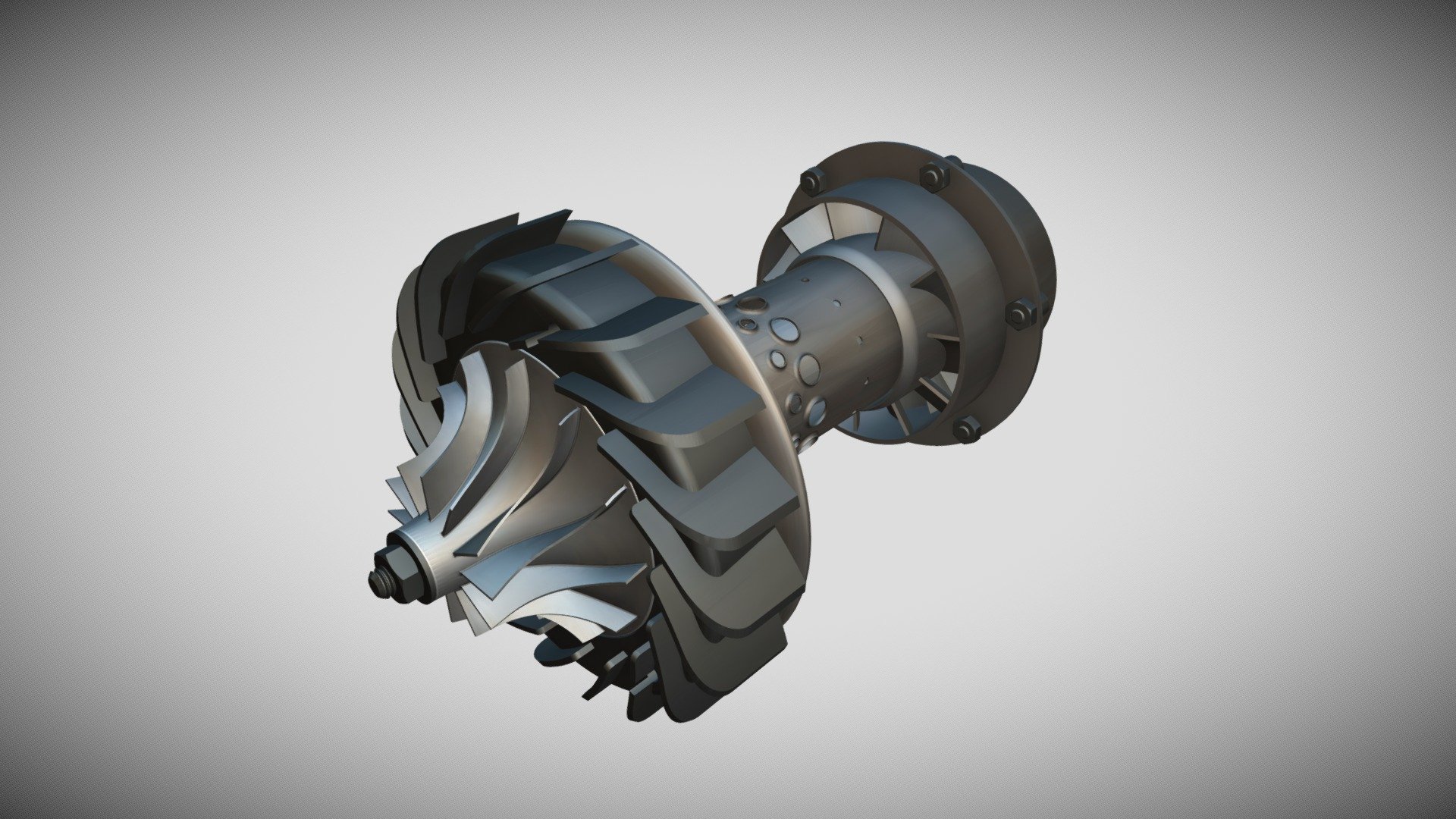 Model Jet Engine - 3D model by Jon.Himself [5278ad3] - Sketchfab