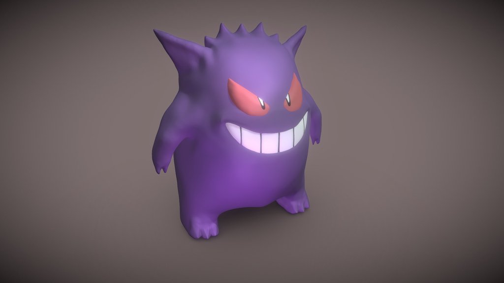 Gengar 3d model