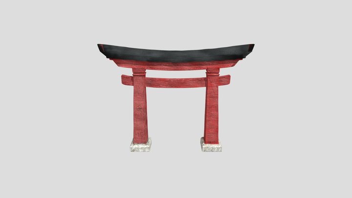 torii gate 3D Model