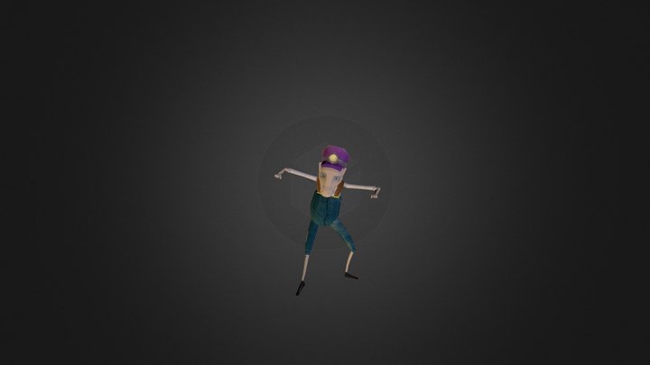 Oldman 3D Model