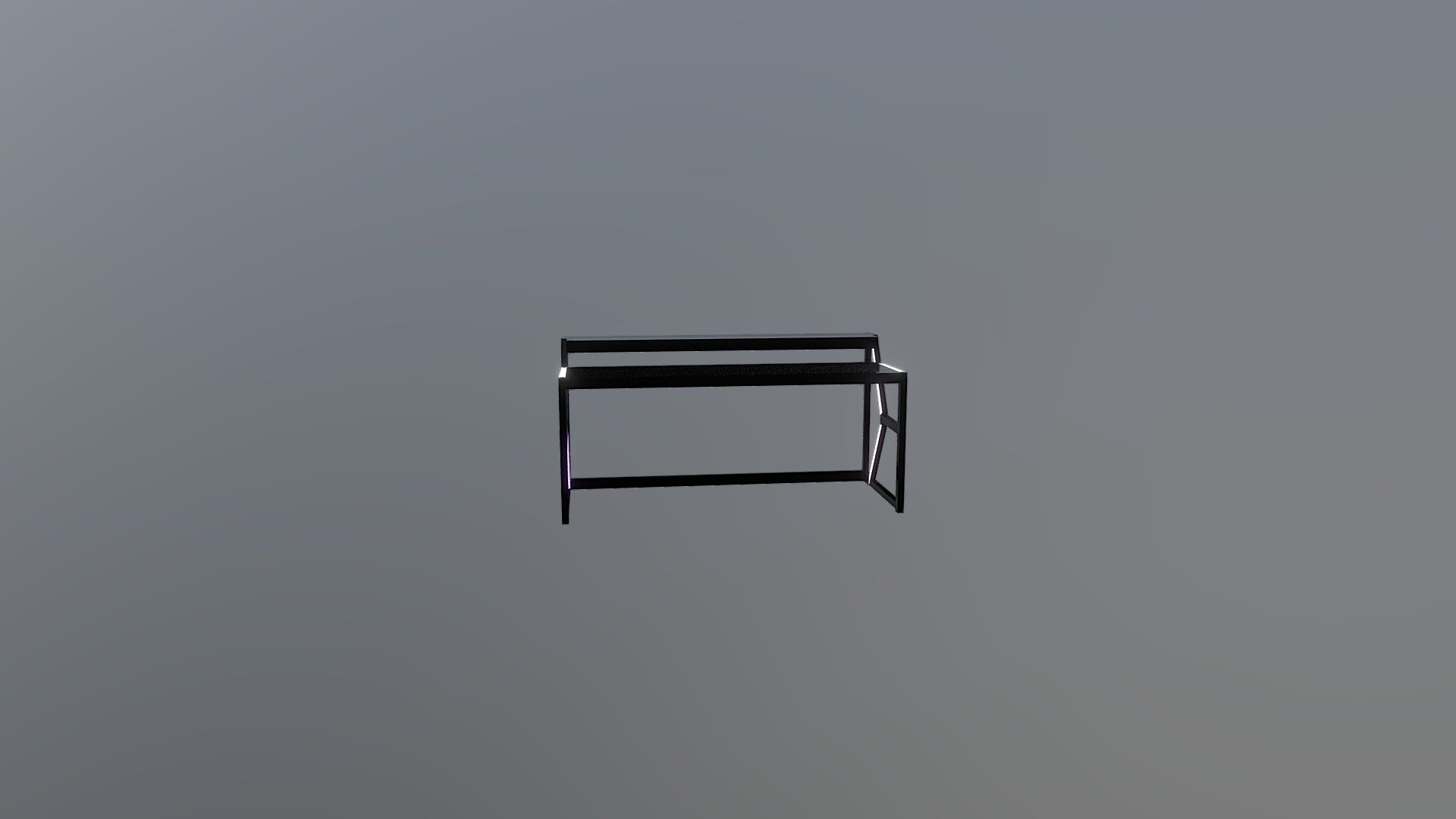 Gaming Desk Download Free 3D model by imanii [527c2dd] Sketchfab