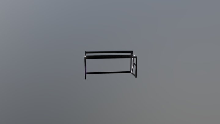 Gaming Desk 3D Model
