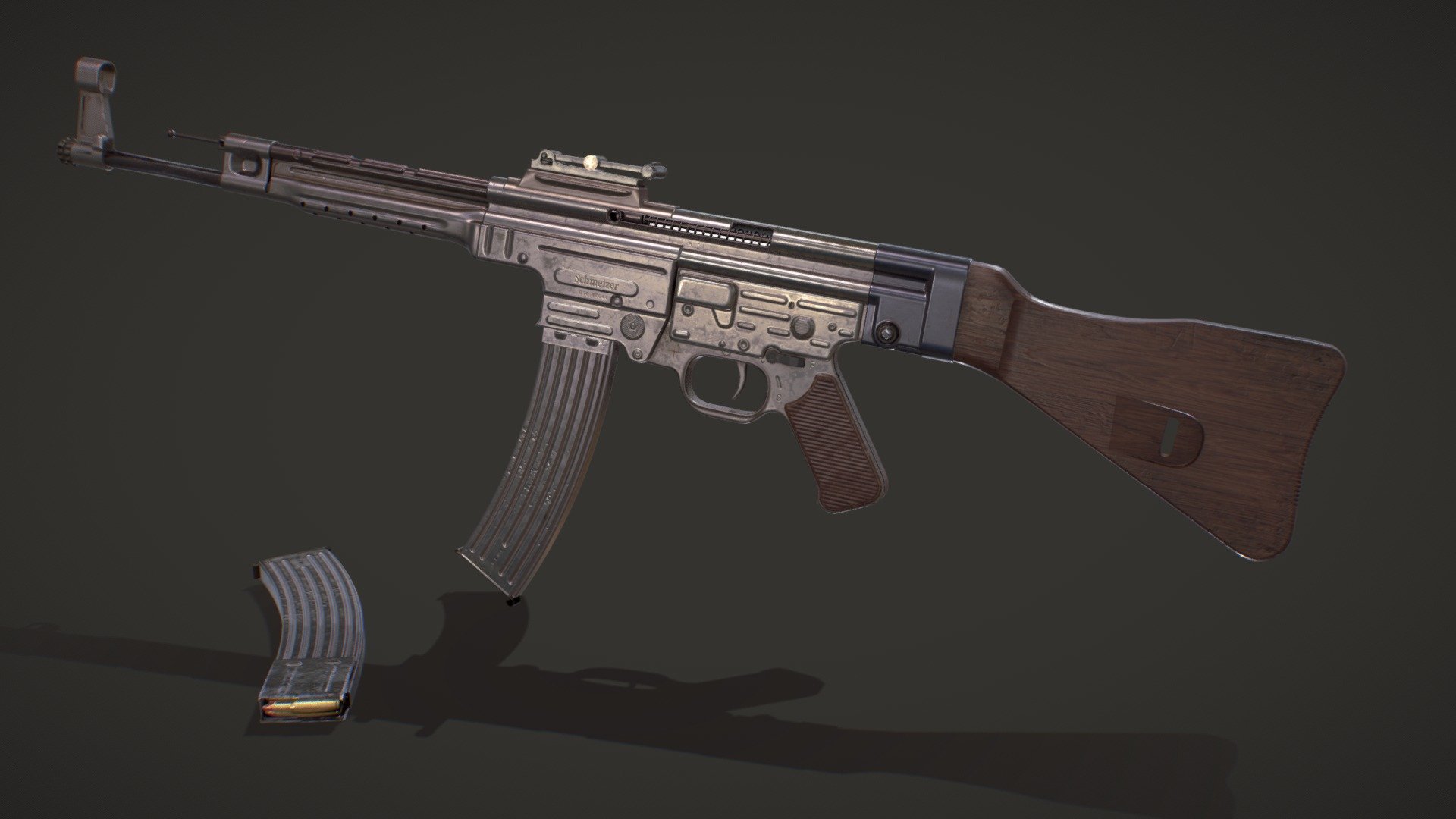 STG using PBR workflow with Substance and looking at the original old STG 4...
