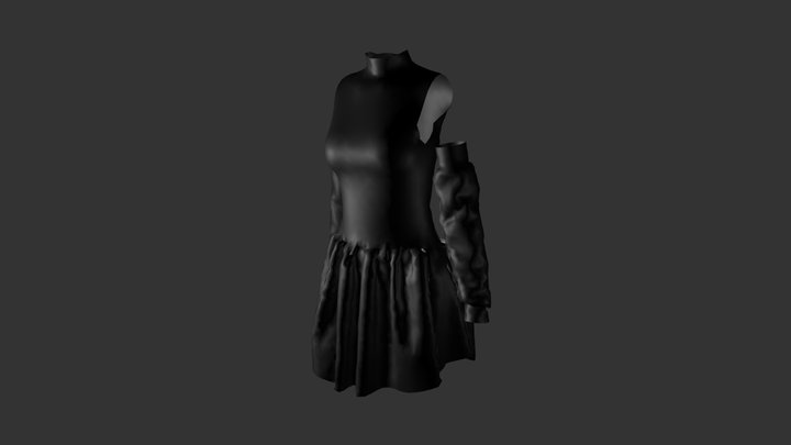 Eve Dress 3D Model