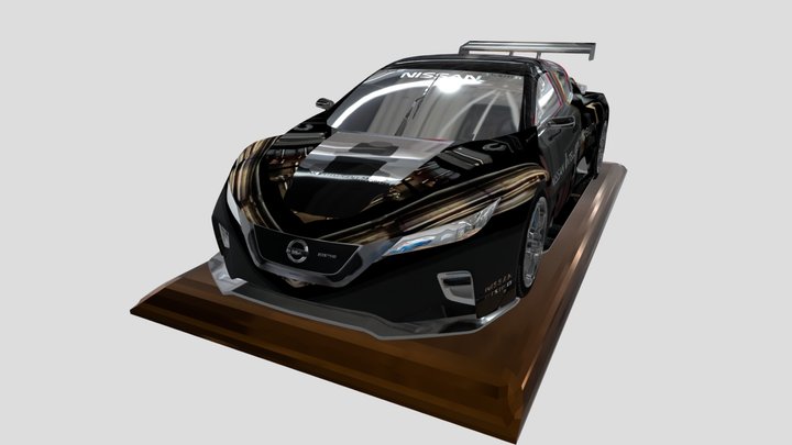 2018-nissan-leaf-nismo-rc 3D Model